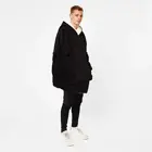 Women Hoodie Wearable Blanket Sleeves Women Oversized Hoodie Blanket Sweatshirt