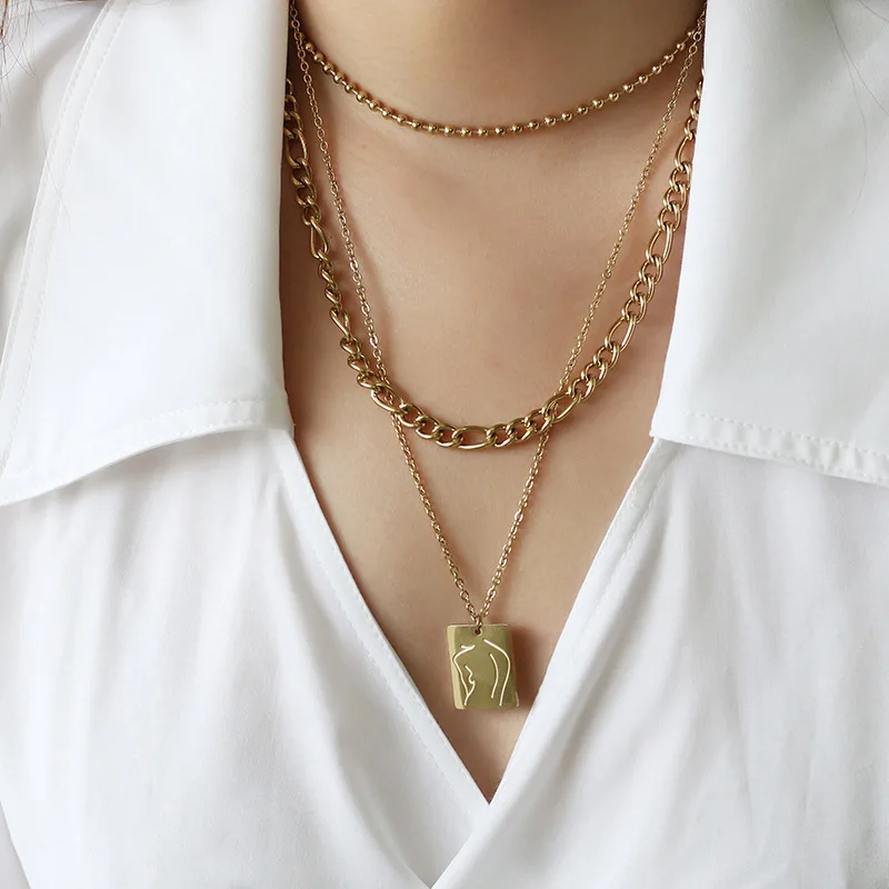Art Gold Plated Stainless Steel 