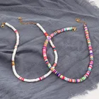 Beads Beads Trendy Custom Colorful Seed Beads Woven Bohemian Multi Layered Jewelry Necklace For Women
