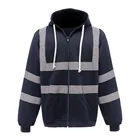 Vests Vest Safety 2021 American Popular Custom Hi Vis Chalets Safety Vests Reflective Hoodie Jacket With Logo