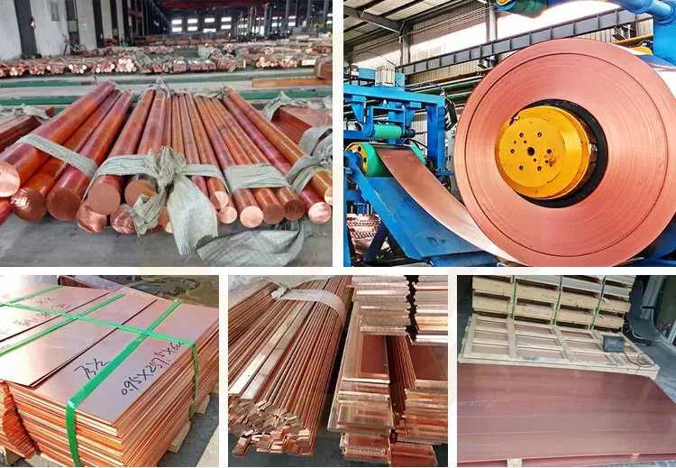 High Quality Flat Copper Bus Bar Tu1 C10200 C1020 Cu Of 2 60mm Electric