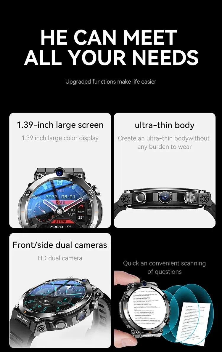 4G smart phone watch 7