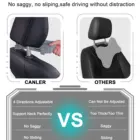 New Car Pillow For Back Pain Adjustable Car Headrest Head Pillow
