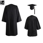 Gown Graduation Caps And Gowns Black Graduation Cap And Gown For School Customized