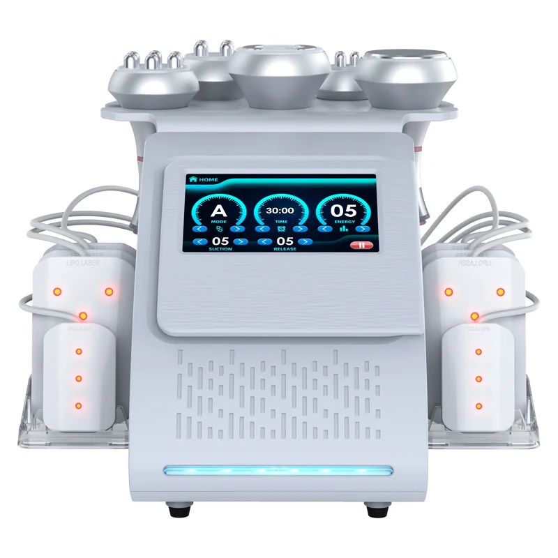 Newest 9 in 1 lip0cavitati0n 80k vacuum cavitati0n system RF fat removal machine cavitati0n machine 80k