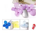 Nail Sample Free 12pcs Fabric Big Nail Flower Decoration For Fashion Nail Art