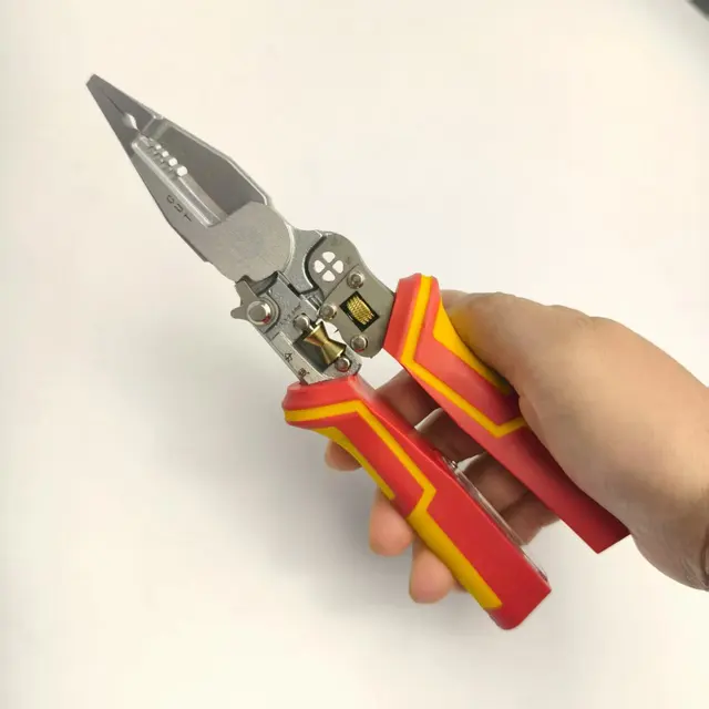 Wholesale Professional Multi-functional Wire Stripper with Electric Pens to Electrician for Separating and Pressing Wires