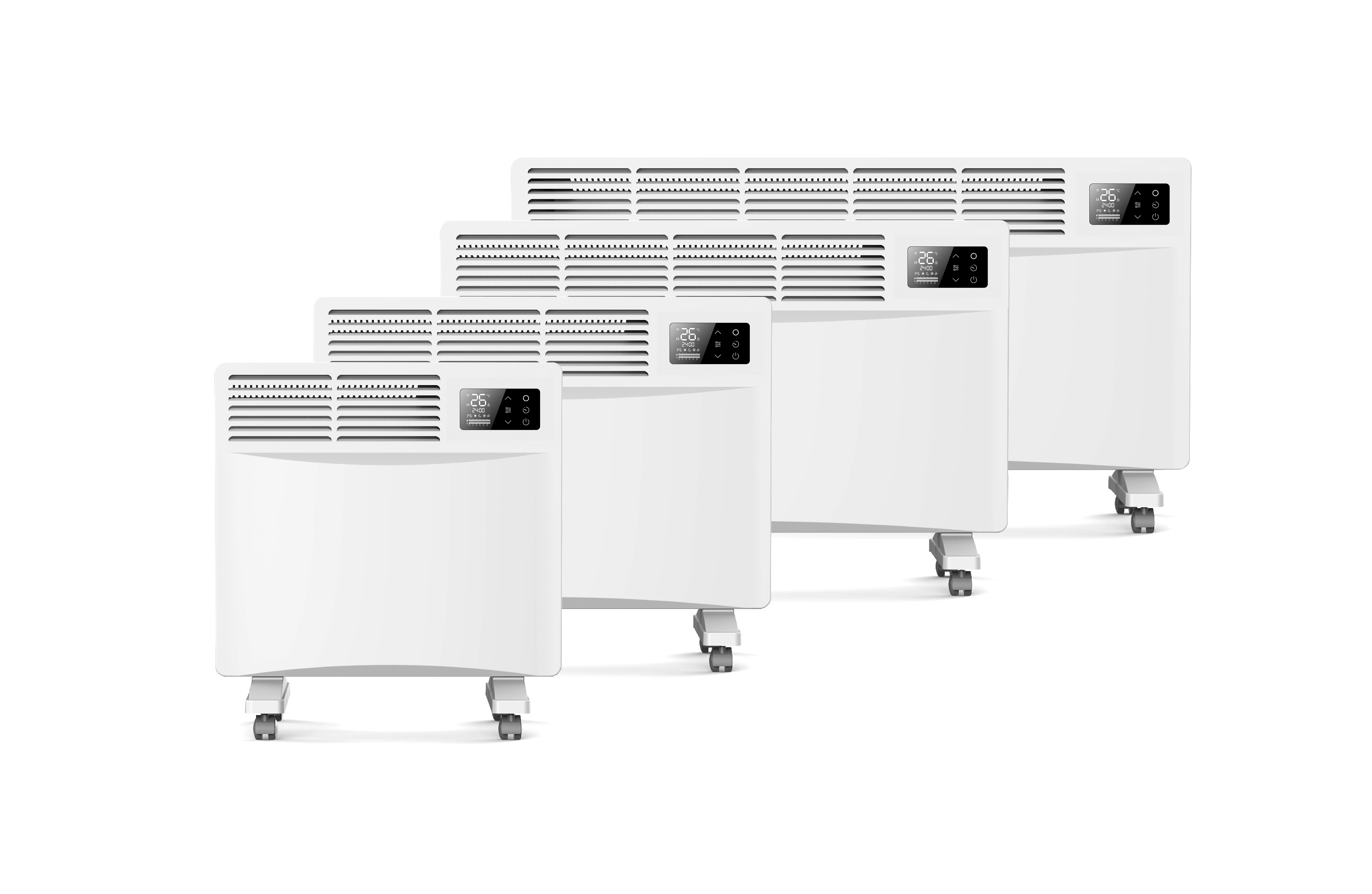 Electric Convector Heater, Wall, 500 W, Metal - detail 4