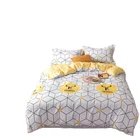 High Quality Hot Selling Bed Sheets 4Pcs Set Custom Design Comforters Bedding Sets