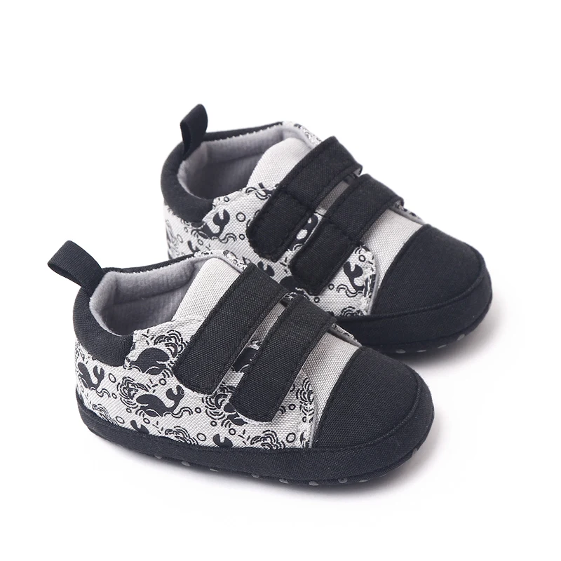 Spring and Autumn New Animal Pattern Soft Soled Infants Casual Walking Shoes for Baby Boys supplier