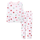 Boys 2 Piece Cotton Girls Boys Pajama Sets New Design Cute Pyjama Summer Long Sleeve Children Sleepwear Set For Kids