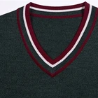 Sleeve Pullover Pullover Mens Pullover Sweater ODM Long Sleeve Pure Colour Pullover V Neck Sweater Men