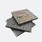 High Quality 16mm Thickness Patterned Striped Fiber Cement Cladding For Decorative Wall