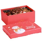Trees Paper Box 2021 New Customized Full Color Logo Christmas Trees Decoration Recycled Cardboard Paper Box
