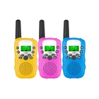 Amazon T388 3 Miles Range 22 Channels Long Distance 2 Way Radio Set Toy Walkie Talkies For Kids