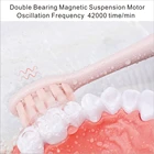 Toothbrush T1 Automatic Sonic Electric Toothbrush OEM ODM IPX7 Waterproof Food Grade Material Magnetic Suction Charging