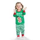 Family 2021 Couple Girls Kids Family Plus Siez Christmas Pajamas Men's Women's Sleepwear Matching Family Set