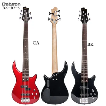BX-B7-5 Hot Sale Electric Bass Guitar 5 Strings China Manufacturer Wholesale