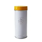 High Quality Tea Box High Quality Slim Round Tea Tin Box Container Airtight Tins With Screw Lid