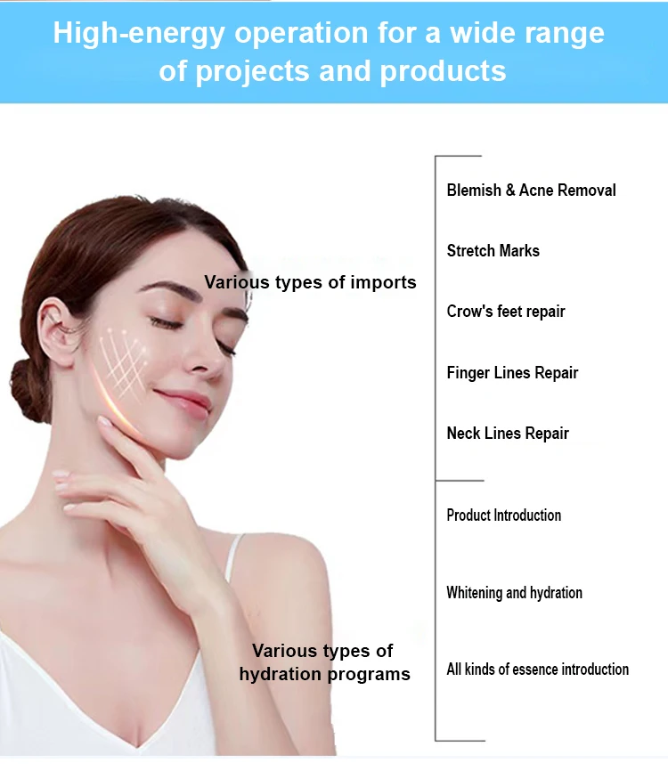 Mesotherapy Gun Needle Injection Gun Prp Mesotherapy Injection Gun Needleless Anti-Aging Nano Crystal U225