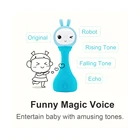 Baby Toy Alilo High Quality Bunny Rabbit Teether Baby Rattles Bpa Free Silicone Teether Bunny Toy