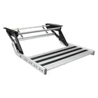 Rv Step HEYRV Anti-slip High Strength RV Manual Pull Out Steps Aluminum Caravan Single Step RV Step