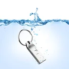 Usb Metal Flash Drive Custom Logo USB Stick 4GB 8GB 16GB 32GB Metal USB Flash Drive Pendrive Waterproof Disk