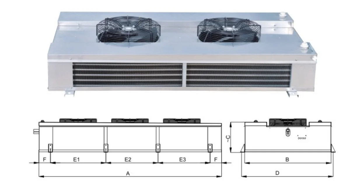 Unit Cooler, DLE-12/60, Ceiling - detail 10