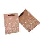 Handbag Bag Bags Take Out Paper Bags Customized Gold Foil Custom Logo Handbag Gift Bag Luxury Paper Bags