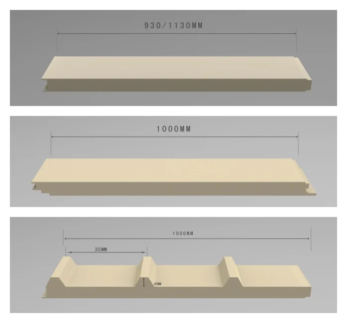 Premium PU Sandwich Panels for Roofing Projects Lightweight and Fire Resistant with Best Market Prices supplier
