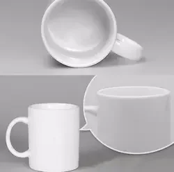 Warehouse price  mug  white sublimation 11oz mug dimensions custom cup for sublimation