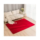 Skin Rabbit Wholesale Products Geometric Faux Skin Rabbit Fur Rug