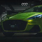 Car Sticker New Arrival MC Wrap PET Bright Track Green Car Wrap Vinyl With Air Bubble Free Car Body Sticker