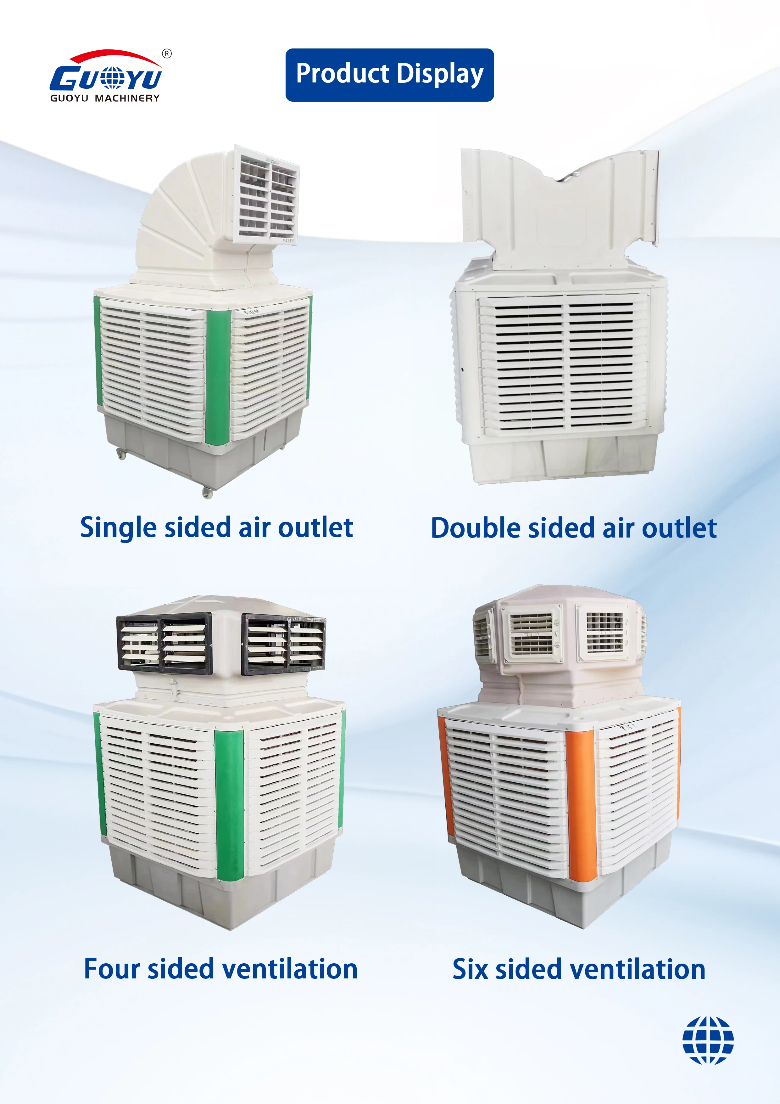 Evaporative Portable Air Cooler, 1100W-4000W - detail 12