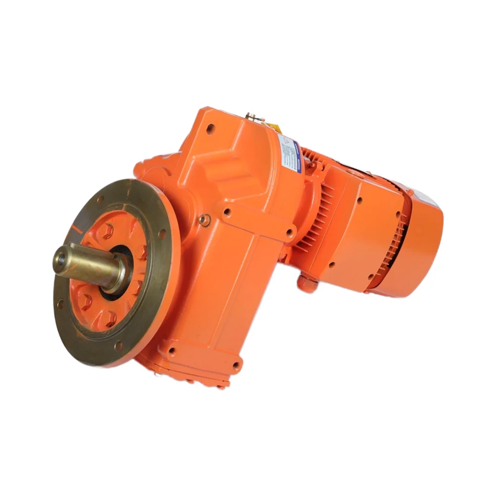F67 FA67 FF67 FAF67 Small Right-angle Shaft Reducer Hollow Shaft Flange Type Double Shaft Output Helical Gearbox supplier