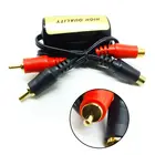 HIGH QUALITY RCA Amplifier Audio Noise Filter Ground Loop Isolator Suppressor