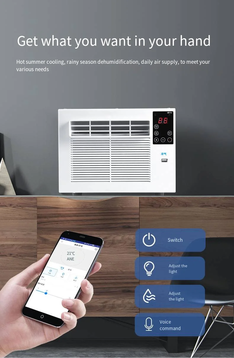 Air Conditioner, 1881btu, 110v, 220v, 50hz/60hz - detail 16