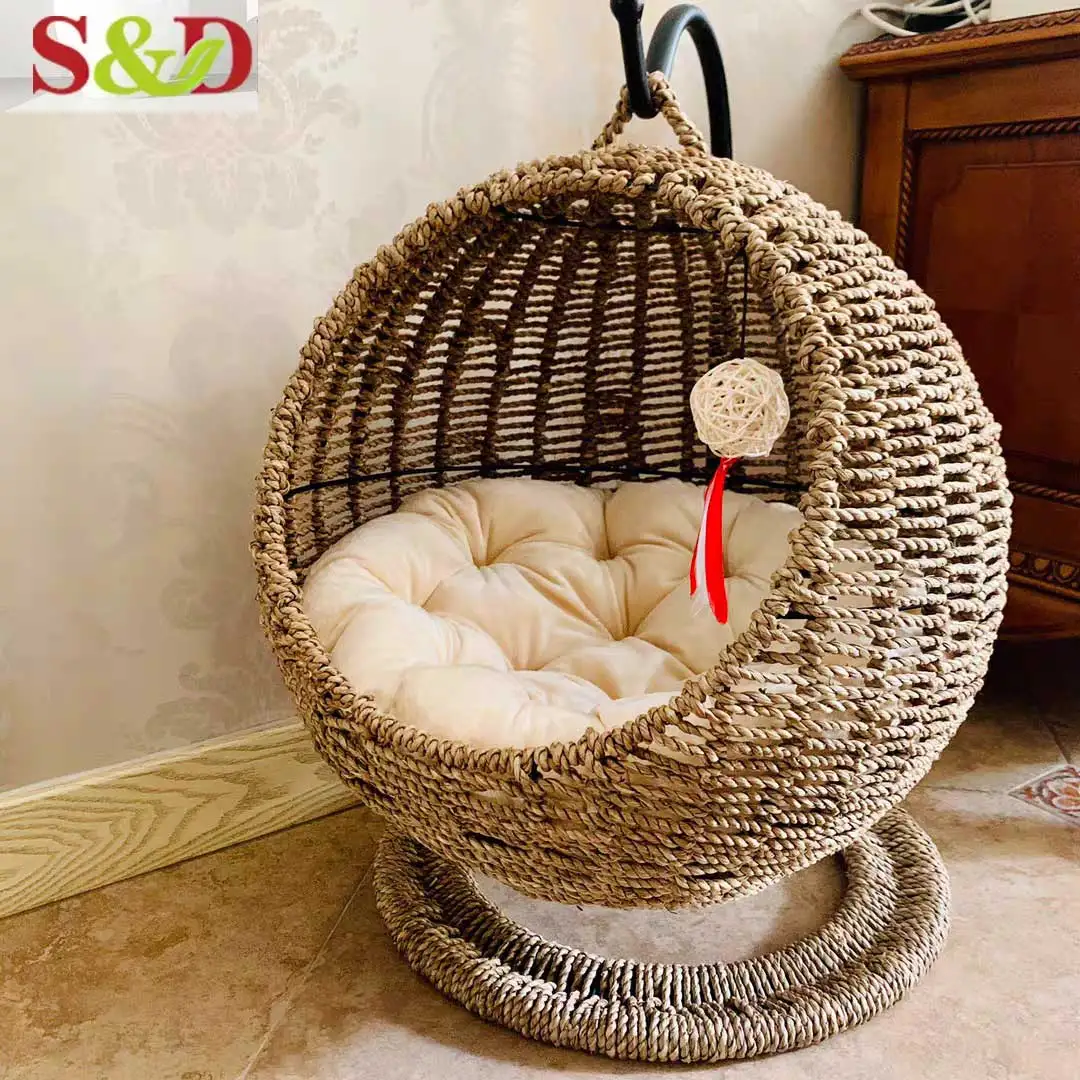 mini hanging egg chair for cats