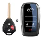 Car Remote Modified Flip Car Key Shell Smart Key Replacement Case Panic Folding Remote Shell Auto Car Key Shells For TOY