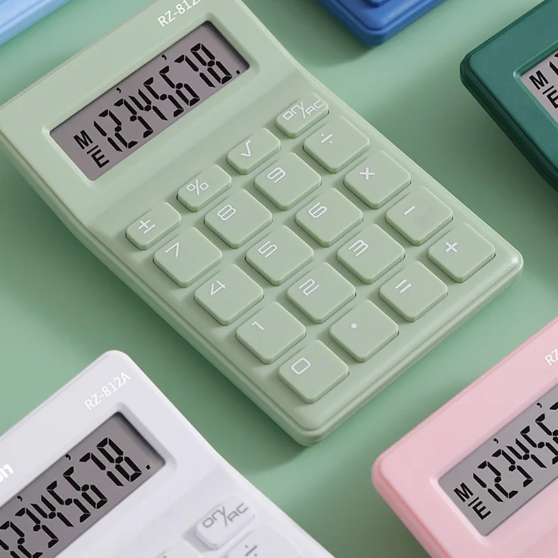 Custom cute 8-digit mini calculator abs perfect for school & office custom small stationery set available Custom cute 8-digit mini calculator abs perfect for school & office custom small stationery set available