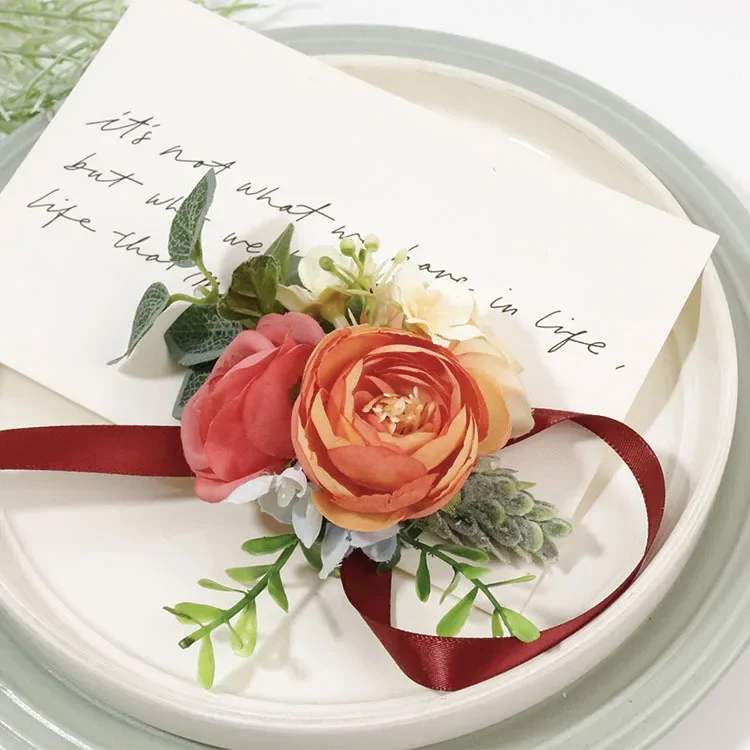 Wedding Etiquette Bride Bridesmaids Corsages Corsages Hand Flowers