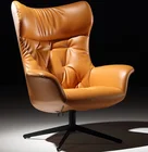 Dining Room Seat Luxury Dining Room Furniture Leather Seat Modern Hotel Lobby Single Sofa Leisure Chair