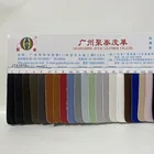 Leather Free Samples Pu Leather Cow Pattern For Men Shoes Leather Synthetic
