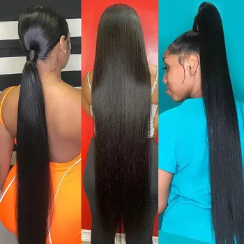 2021 hot sale natural wrap around drawstring ponytail human hair extension,10-36"inch long drawstring curly ponytail Hair