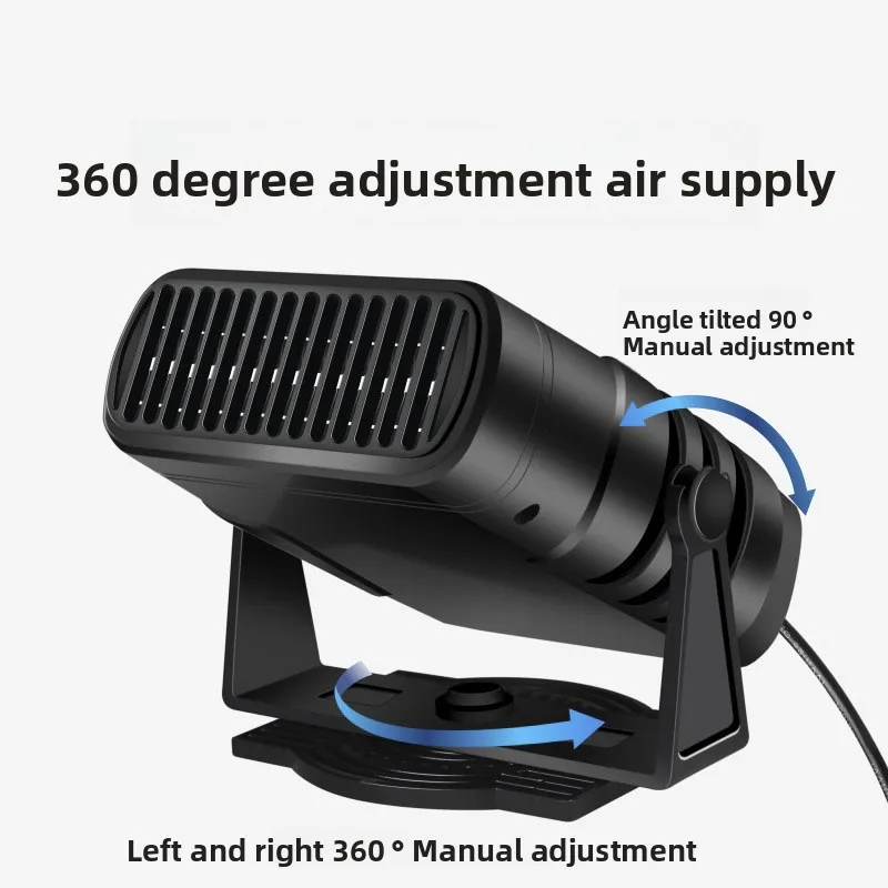 Car Heater, Portable, 12V, 6-Inch, Plastic - detail 10
