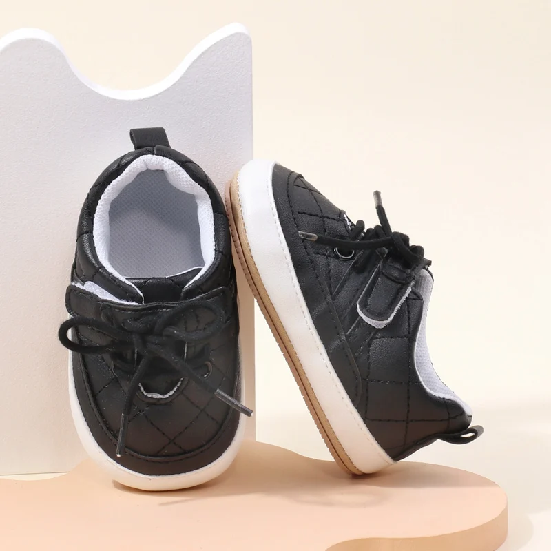 Hot Selling Toddler Baby Sport Shoes Soft TPR Outsole Prewalkers Autumn Season Light Weight Anti-Slip Features for Boys Walking supplier