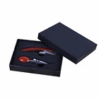 Gift Set Wedding Custom Logo Bottle Opener Gift Set Stainless Steel Corkscrew Wine Opener Wedding Gift