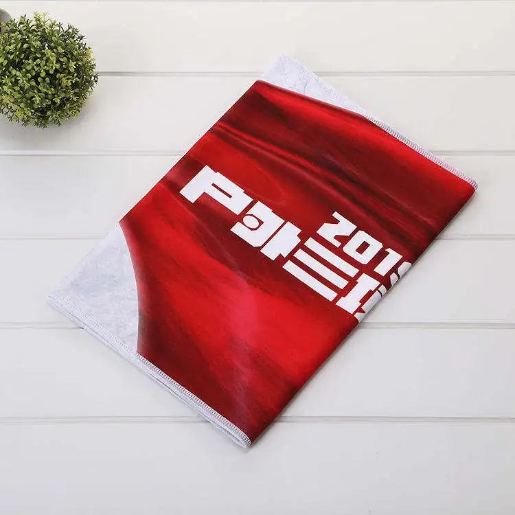 Personalized Super Water Absorbing Quick-dry Custom Printing Activity Microfiber Sport Gym Fitness Towels