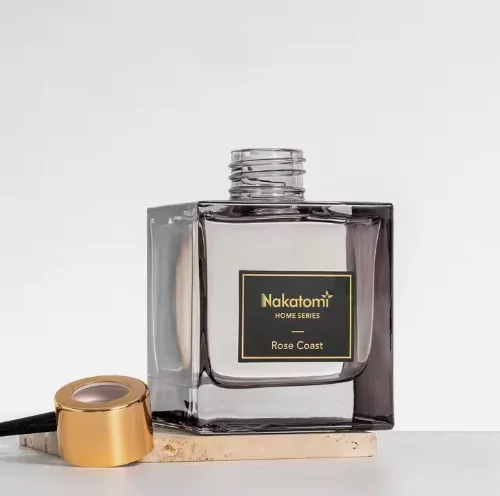 product free sample high quality scent square bottle customize fireless home air fresh 100 200ml reed diffuser-3
