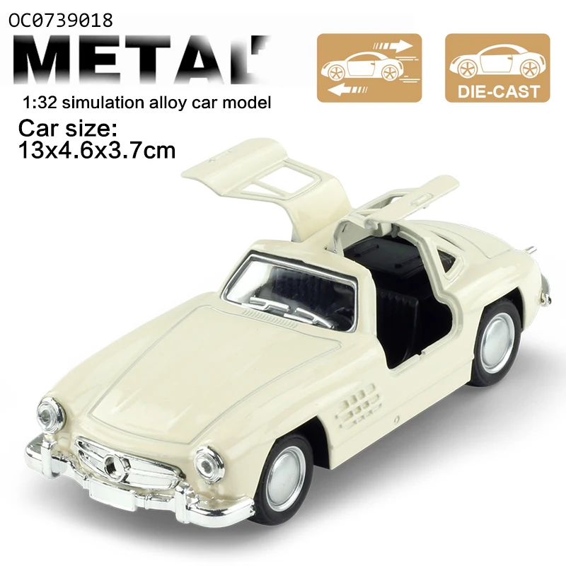 Newest 1:32 custom die cast mini small pullback cars toys for children